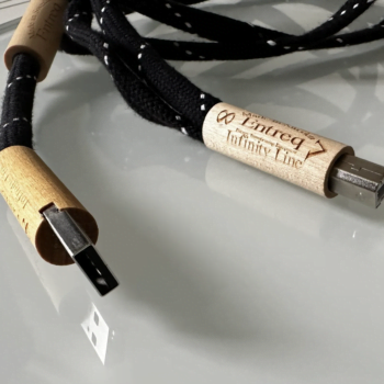 Entreq Apollo Infinity USB Cable with Silver Minimus Ground Box @ Audio Therapy