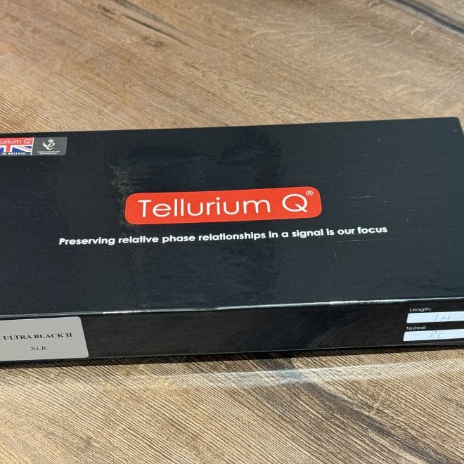 Tellurium Q Ultra Black II XLR Interconnect @ Audio Therapy