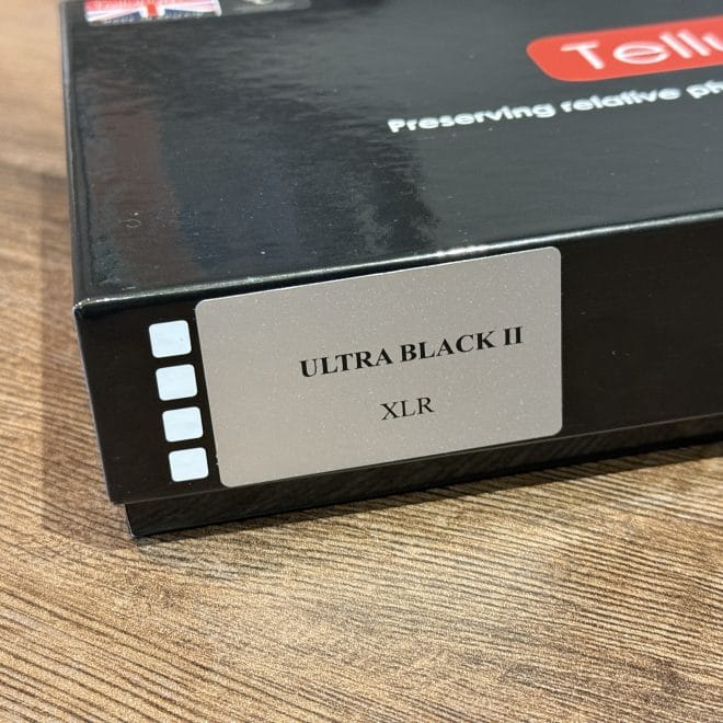 Tellurium Q Ultra Black II XLR Interconnect @ Audio Therapy