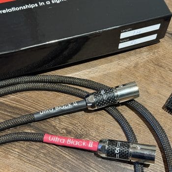 Tellurium Q Ultra Black II XLR Interconnect @ Audio Therapy