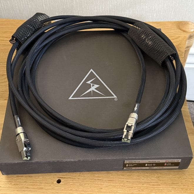 Shunyata Research Sigma V2 Ethernet Cable @ Audio Therapy